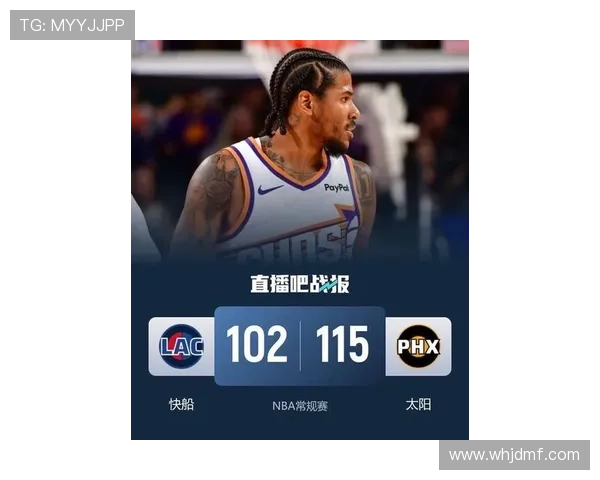 杰伦格林轰下29分率队发威太阳力克快船强势斩获关键胜利